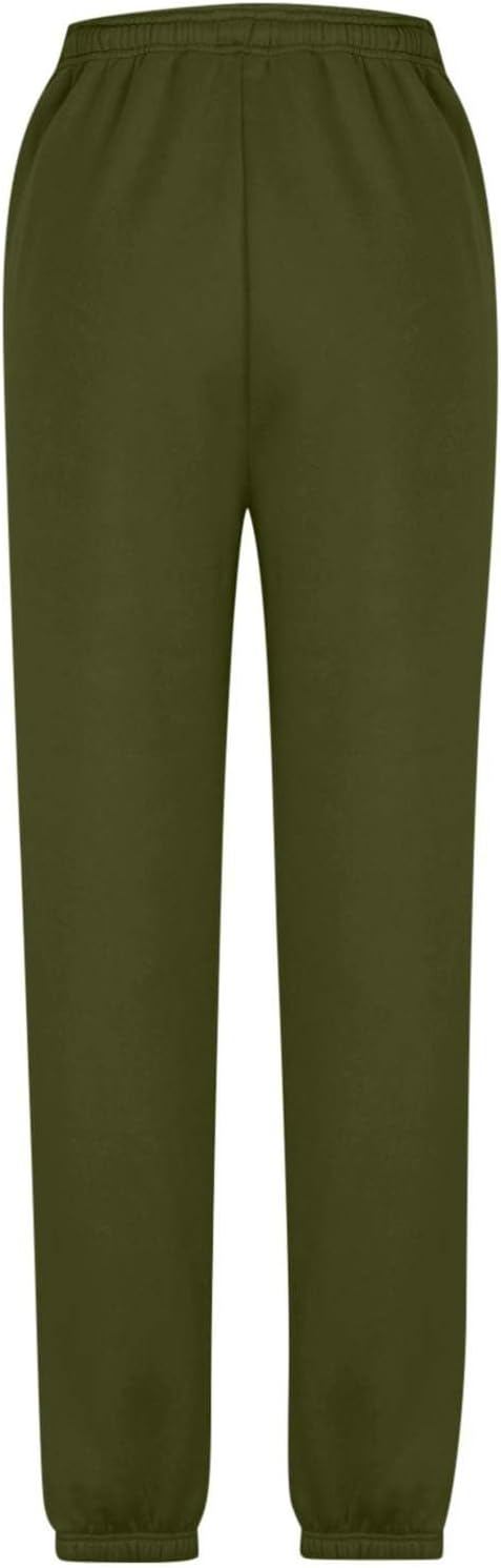 Sweatpants for Women Baggy Sweat Pants High Waisted Drawstring Joggers with Pockets Loose Fit Casual Workout Trousers