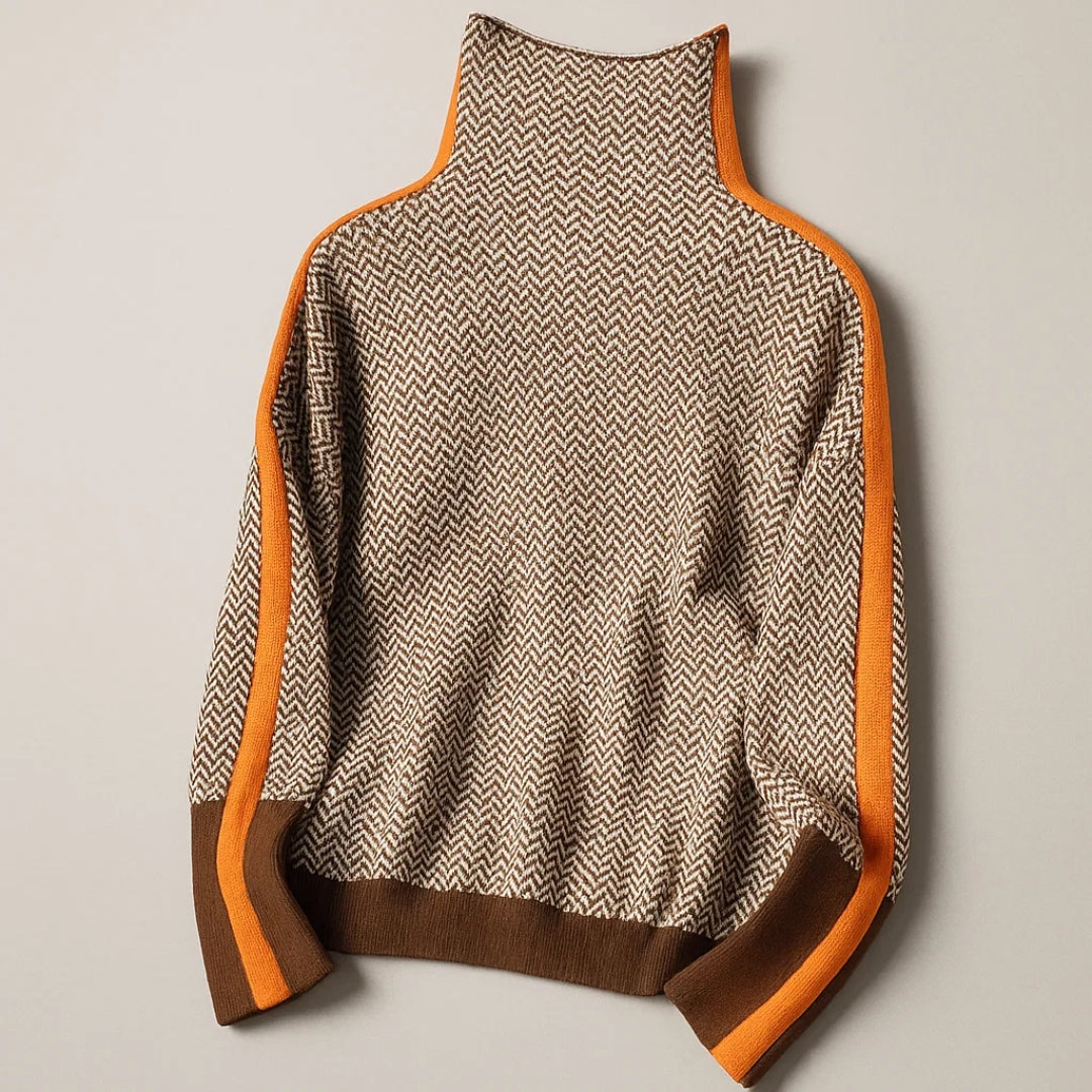 Diana - High-neck sweater