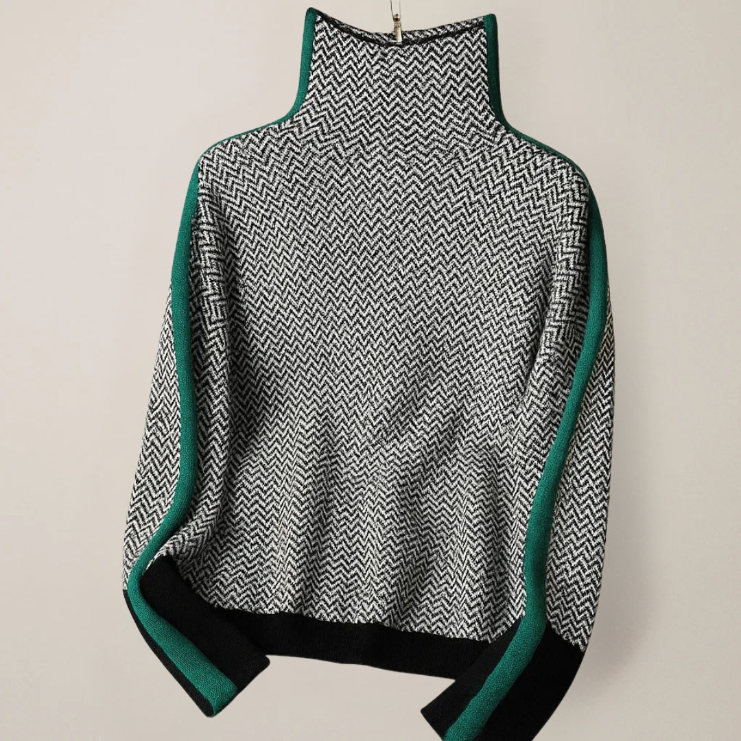 Diana - High-neck sweater