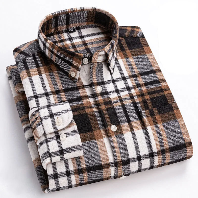 CHARLIE | COTTON FLANNEL SHIRT