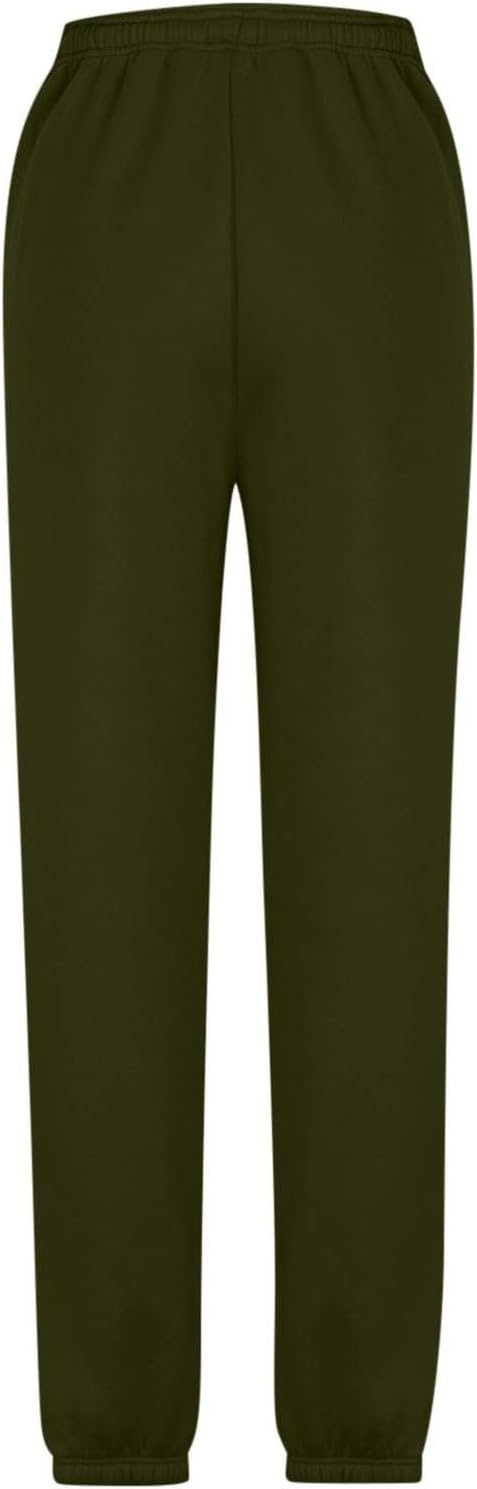 Sweatpants for Women Baggy Sweat Pants High Waisted Drawstring Joggers with Pockets Loose Fit Casual Workout Trousers