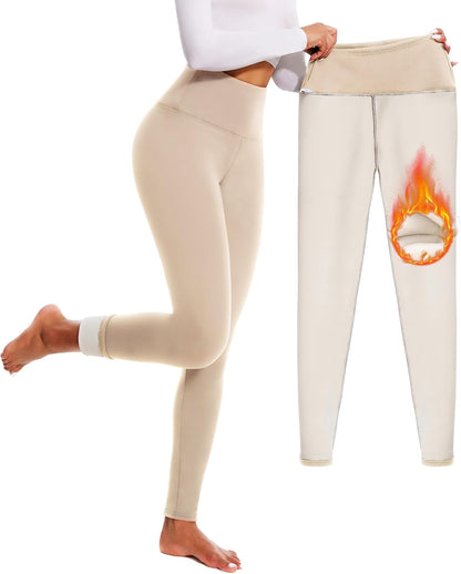 High Waisted Winter Yoga Pants