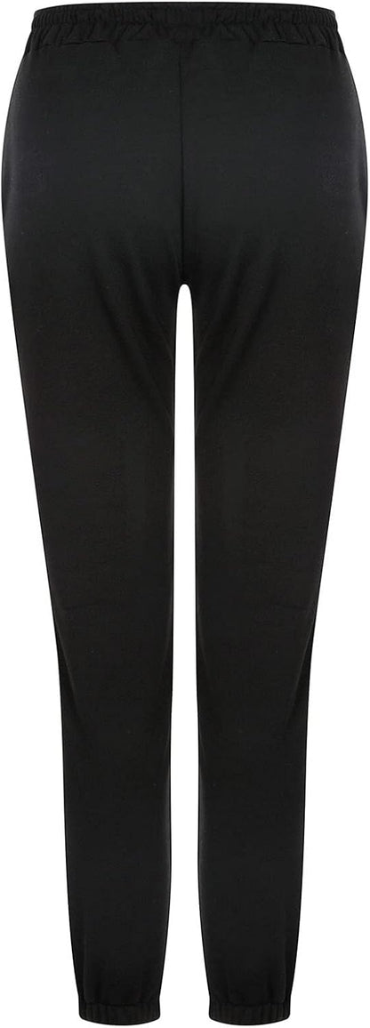 Sweatpants for Women Baggy Sweat Pants High Waisted Drawstring Joggers with Pockets Loose Fit Casual Workout Trousers