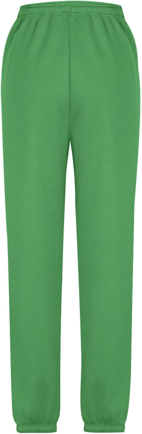 Sweatpants for Women Baggy Sweat Pants High Waisted Drawstring Joggers with Pockets Loose Fit Casual Workout Trousers