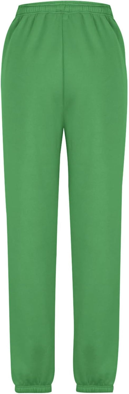 Sweatpants for Women Baggy Sweat Pants High Waisted Drawstring Joggers with Pockets Loose Fit Casual Workout Trousers