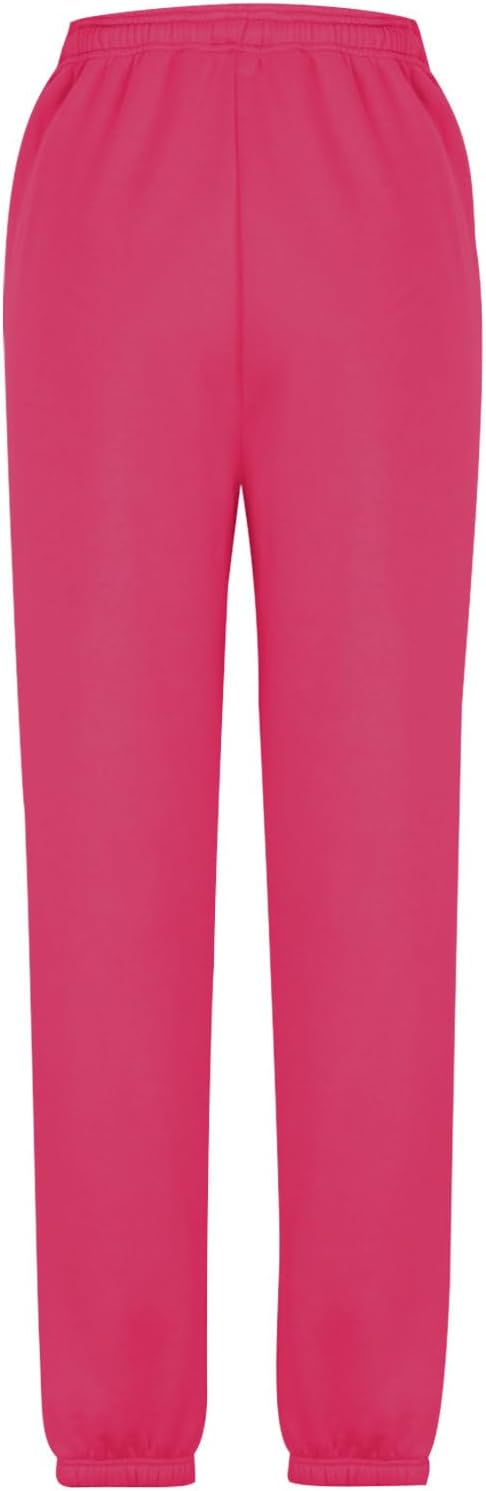 Sweatpants for Women Baggy Sweat Pants High Waisted Drawstring Joggers with Pockets Loose Fit Casual Workout Trousers