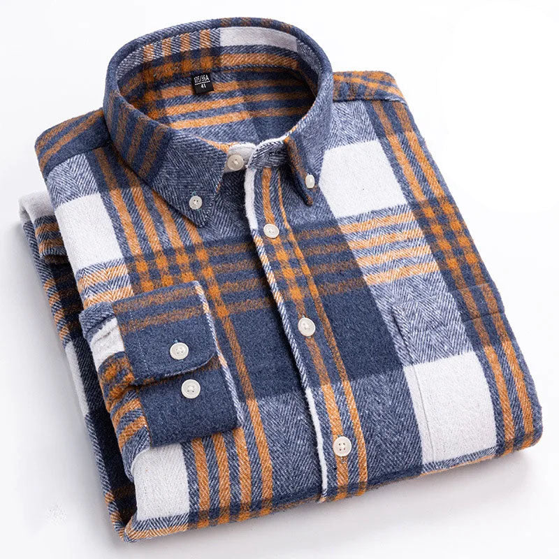 CHARLIE | COTTON FLANNEL SHIRT