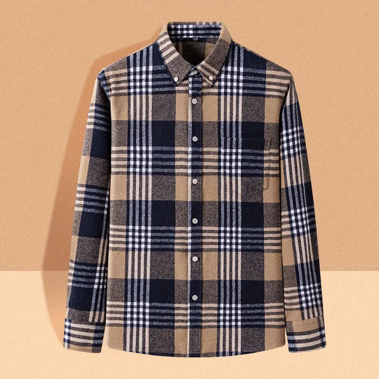 CHARLIE | COTTON FLANNEL SHIRT