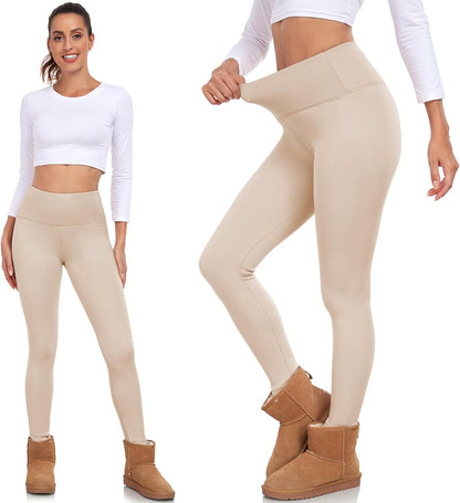 High Waisted Winter Yoga Pants