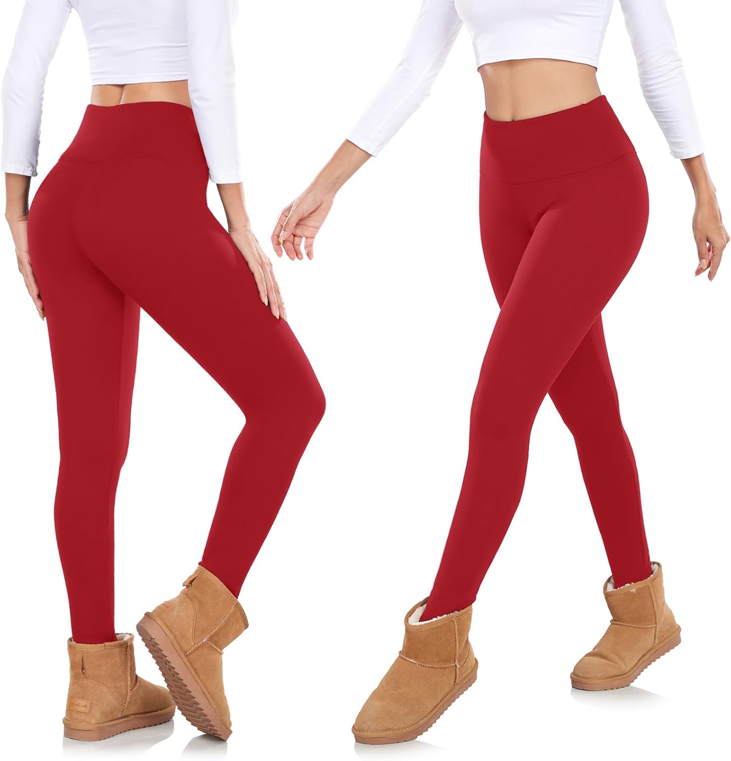 High Waisted Winter Yoga Pants