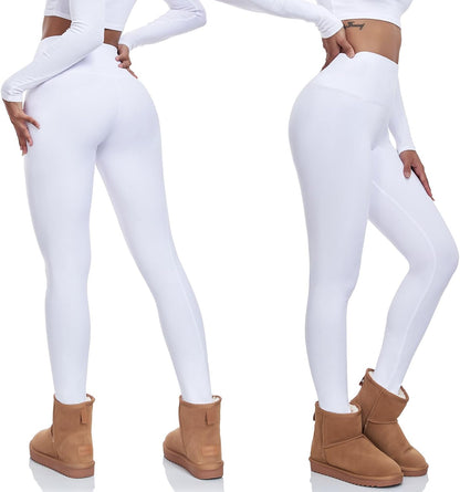 High Waisted Winter Yoga Pants