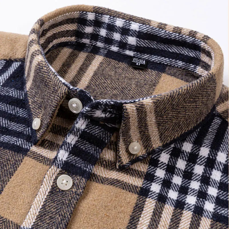 CHARLIE | COTTON FLANNEL SHIRT