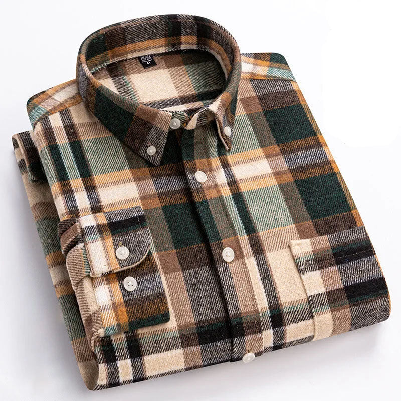 CHARLIE | COTTON FLANNEL SHIRT
