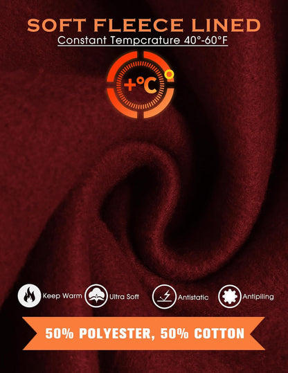 Fleece Lined Jogger Pants