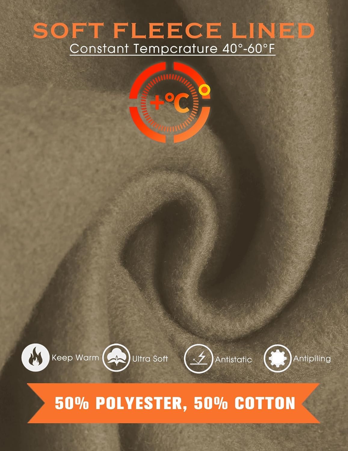 Fleece Lined Jogger Pants