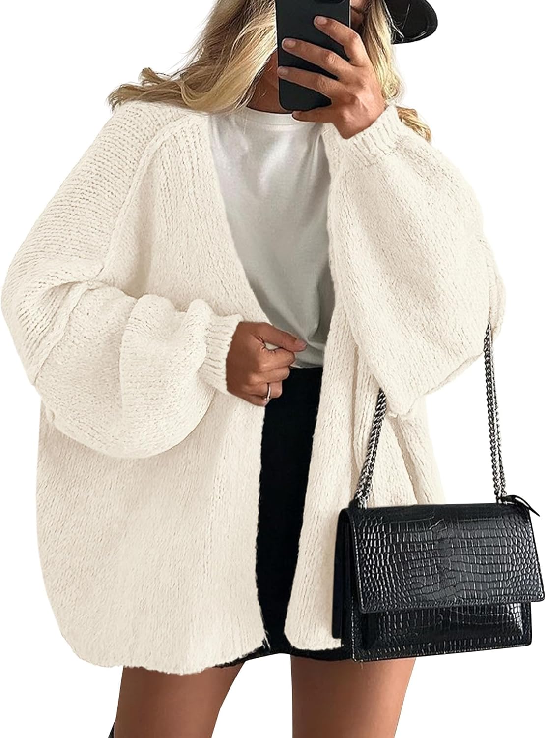 Women’s Oversized Knit Cardigan