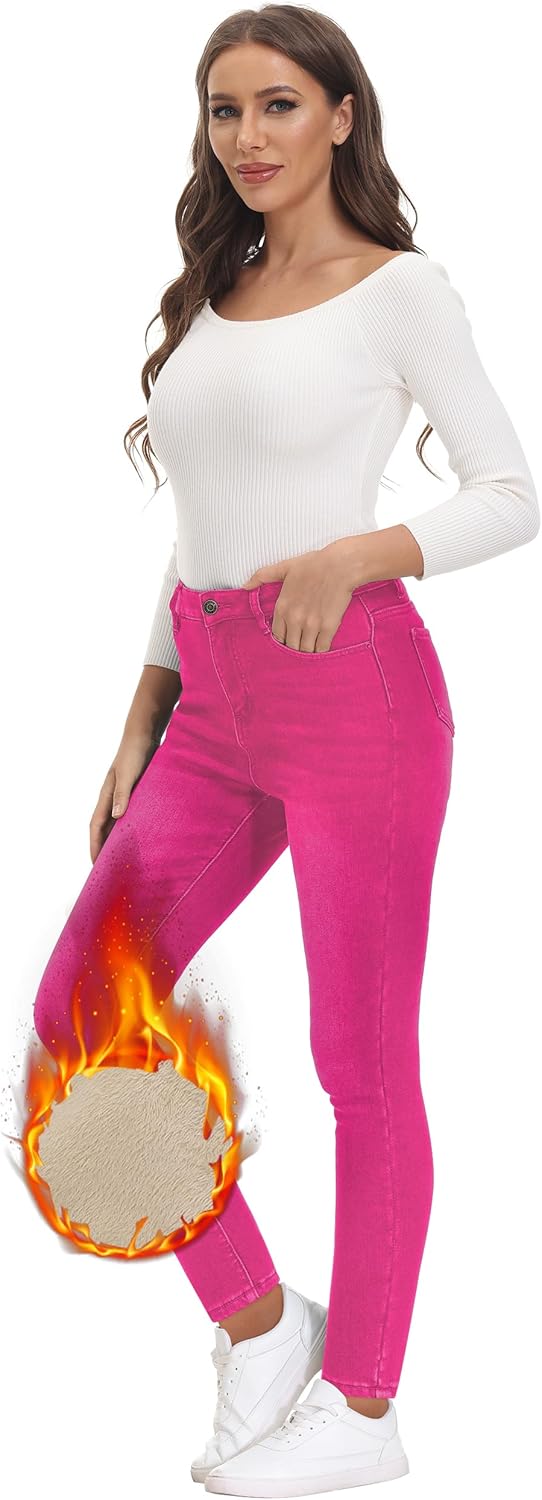 Fleece Lined Skinny Jeans