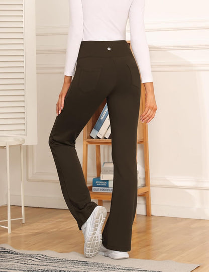 Thermal Winter Yoga Pants with Pockets