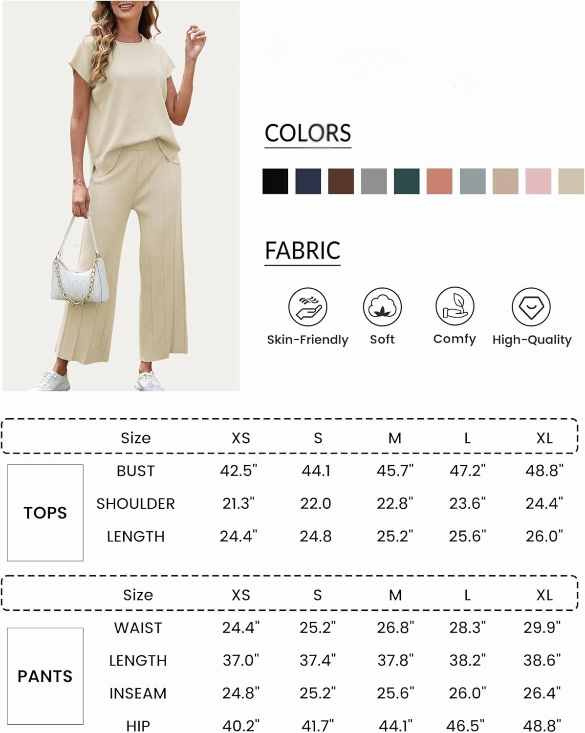 2-Piece Knit Sweater Set