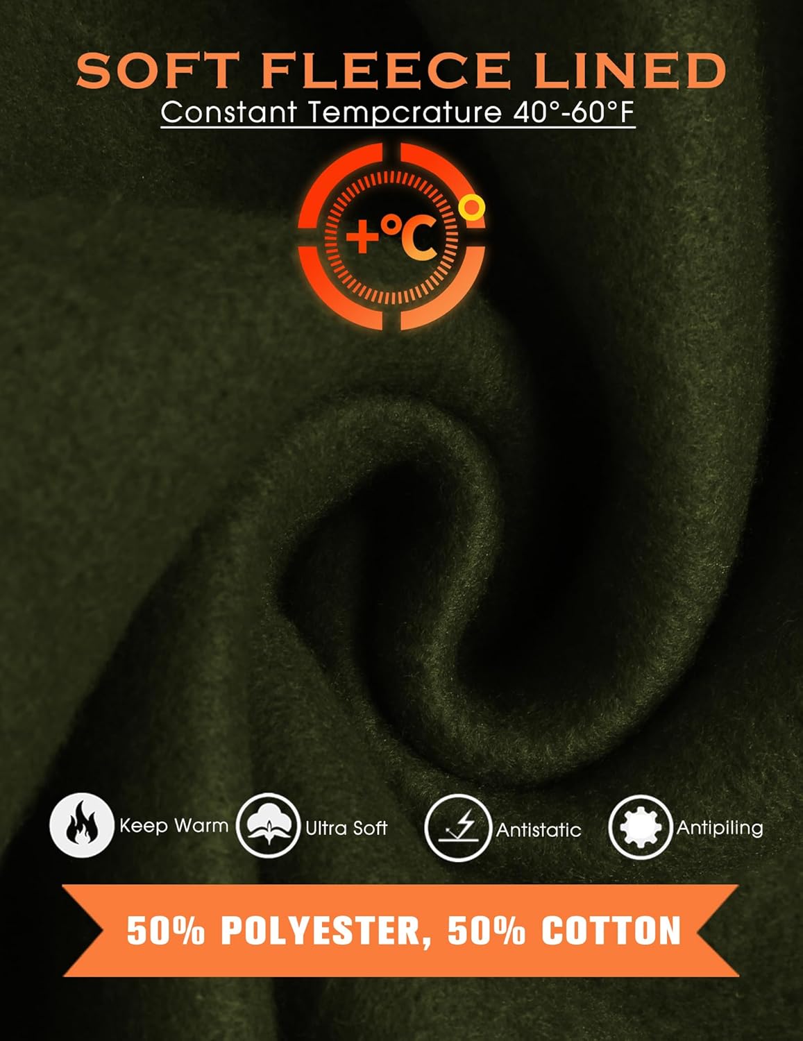 Fleece Lined Jogger Pants