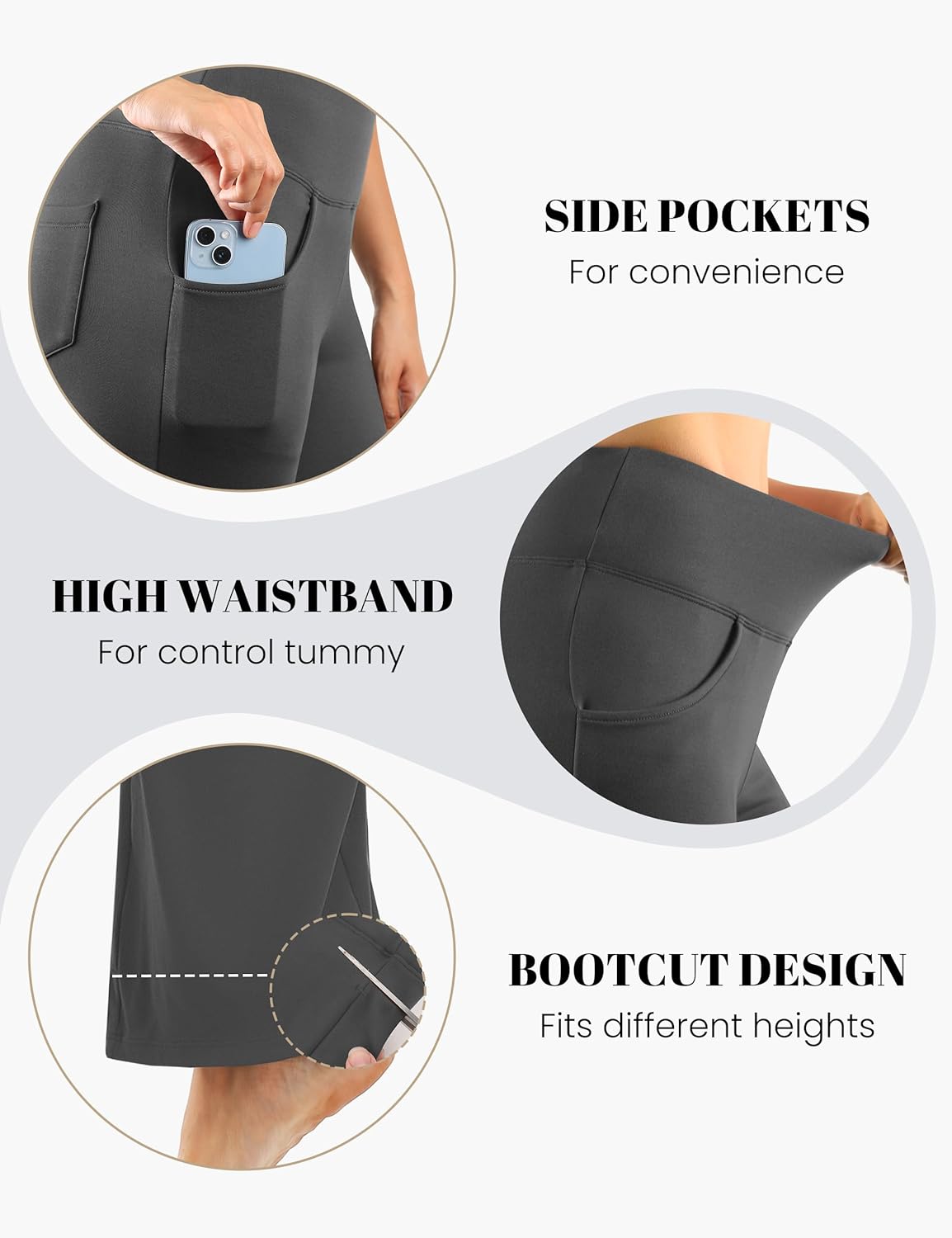 Thermal Winter Yoga Pants with Pockets
