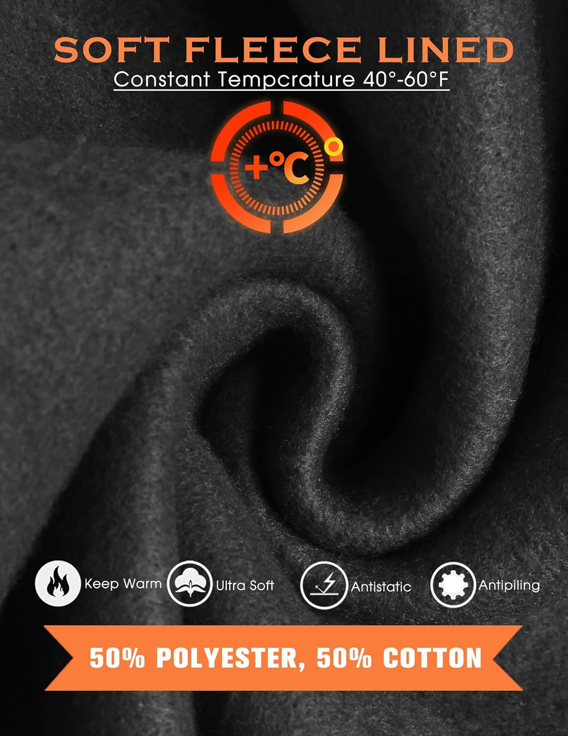 Fleece Lined Jogger Pants