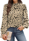 03 - Taupe Black Dots