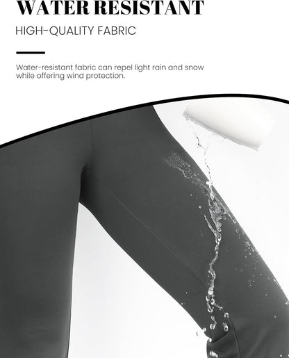 Thermal Winter Yoga Pants with Pockets