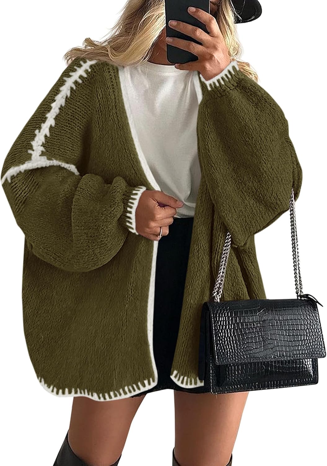 Women’s Oversized Knit Cardigan