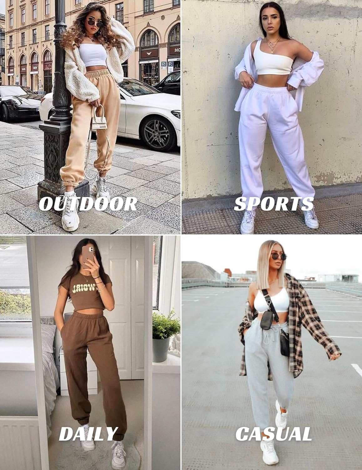 Fleece Lined Jogger Pants