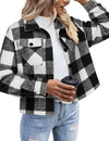 Blue White Flannel