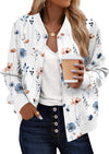 White Floral Print