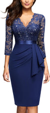 Glitter-navy Blue