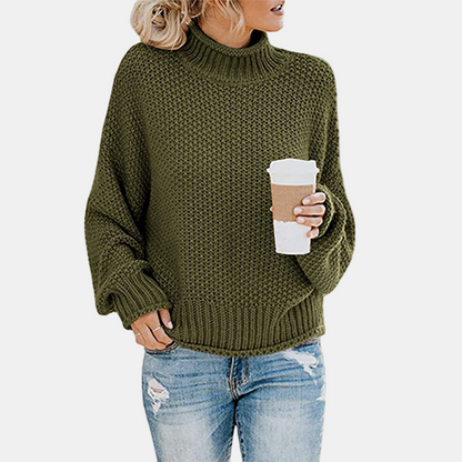 Snug Turtleneck Sweater
