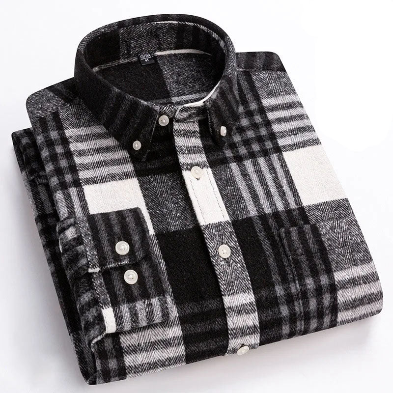 CHARLIE | COTTON FLANNEL SHIRT