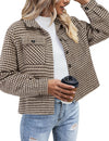 Brown Houndstooth