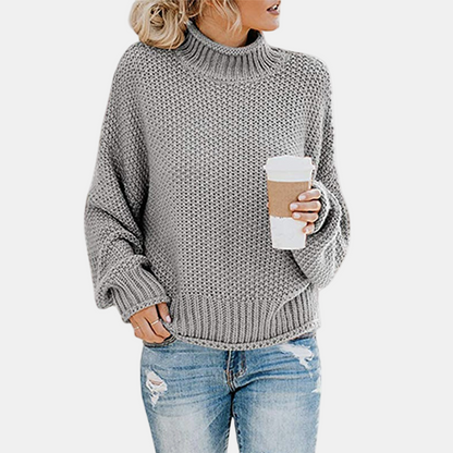 Snug Turtleneck Sweater