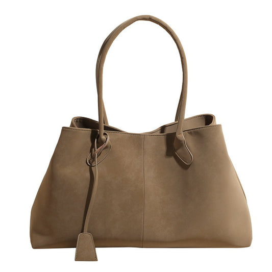 Keilly - Fashionable Faux Suede Shoulder Bag