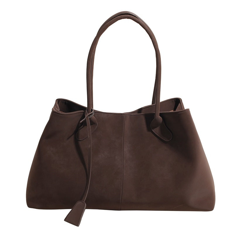 Keilly - Fashionable Faux Suede Shoulder Bag