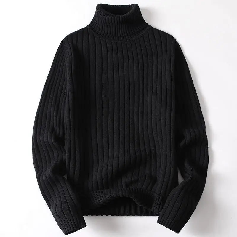 Tomo Ribbed Turtleneck Sweater