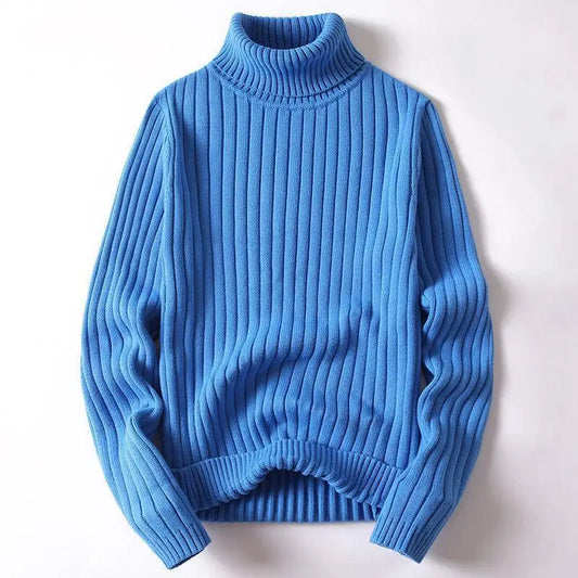 Tomo Ribbed Turtleneck Sweater