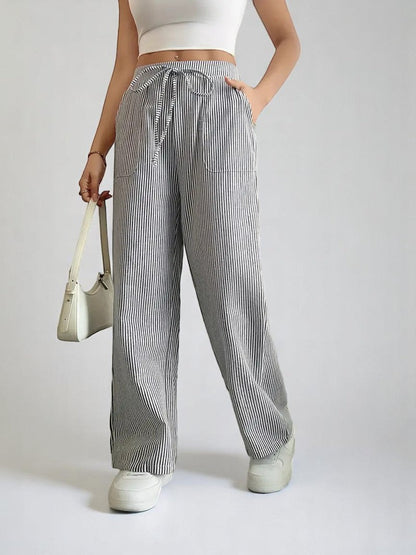Elegant Striped Pants